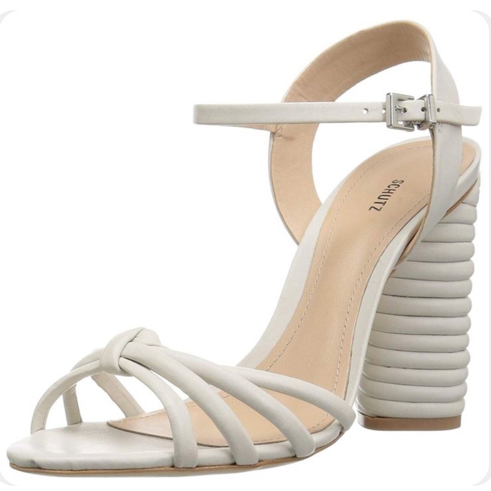 Schutz column heeled sandal (size 8)